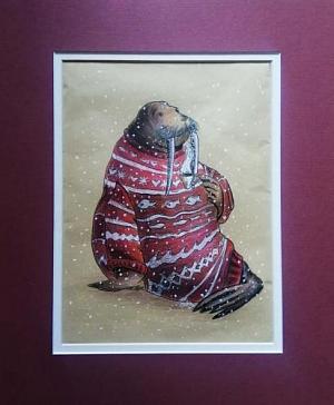 Серия "Новогодние гости"