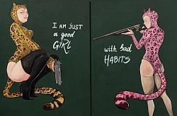 Girl is a gun