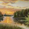 Вечернее озеро